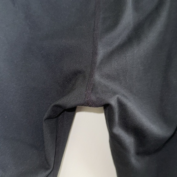 Tommie Copper Black Lower Back Support Leggings with Adjustable Straps Size L - Picture 8 of 12